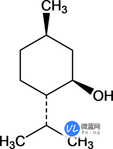 有关内容如化学式,分子质量,组成这些等,以及薄荷脑的介绍,结构式如图